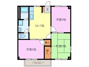 モラールＢの物件間取画像